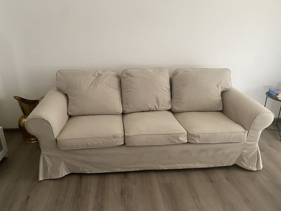 Vand canapea ikea si taburet Ektorp