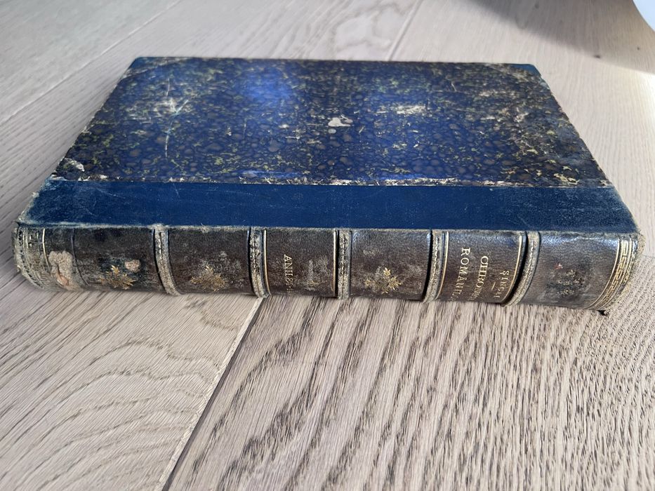 Gheorghe Șincai - Chronica românilor, Vol. I din cca 1886,