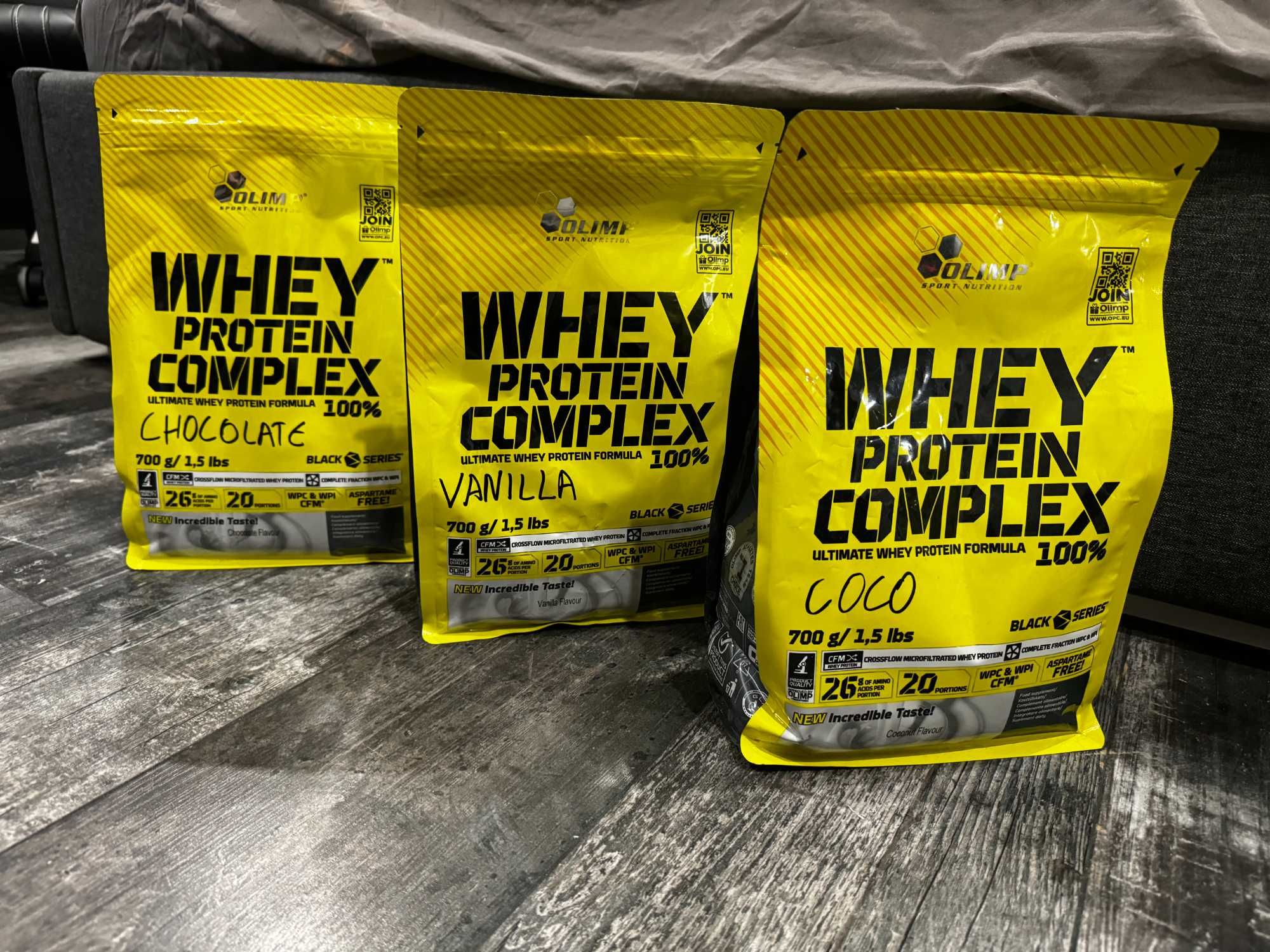 БЕЗПЛАТНА ДОСТАВКА: Протеин Olimp Whey Protein Complex 100%