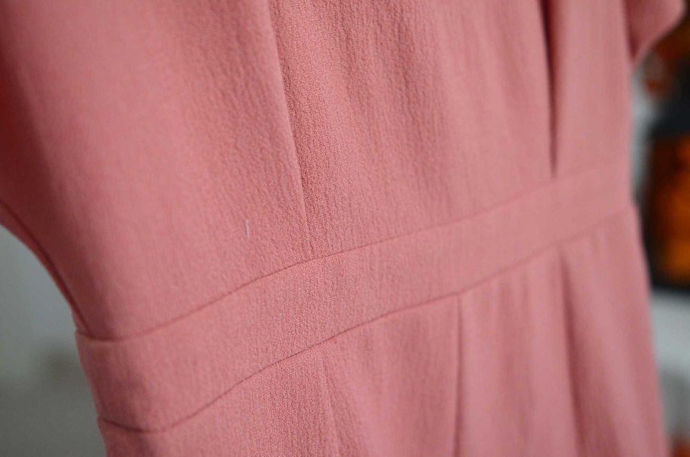 Rochie conica midi Asos, roz, S