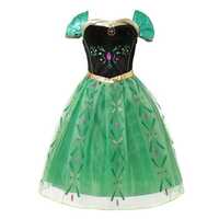 Rochie Rochita carnaval printesa Anna Frozen NOUA 3,4,5 ani