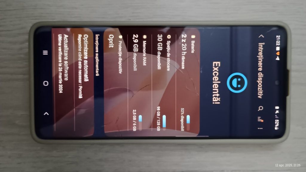 Samsung A71 6Gb RAM 128Mb stocare