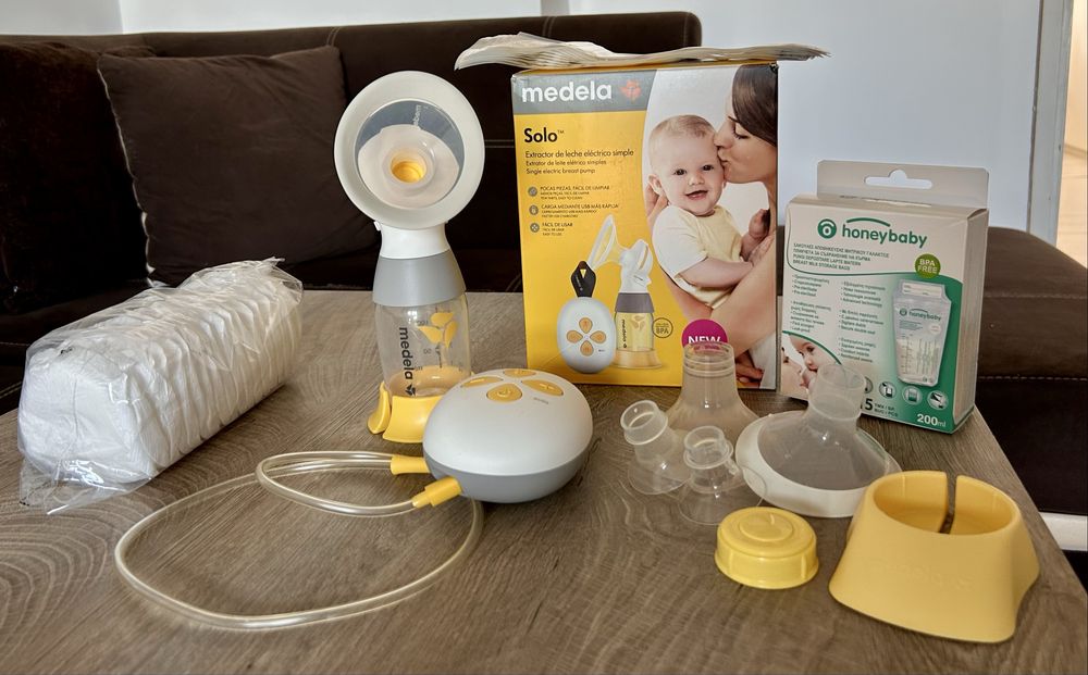 Електрическа помпа за кърма Medela Solo + подаръци