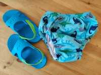 Плавки для плавания и сандалики на 2 года +-, для мальчика или унисекс
