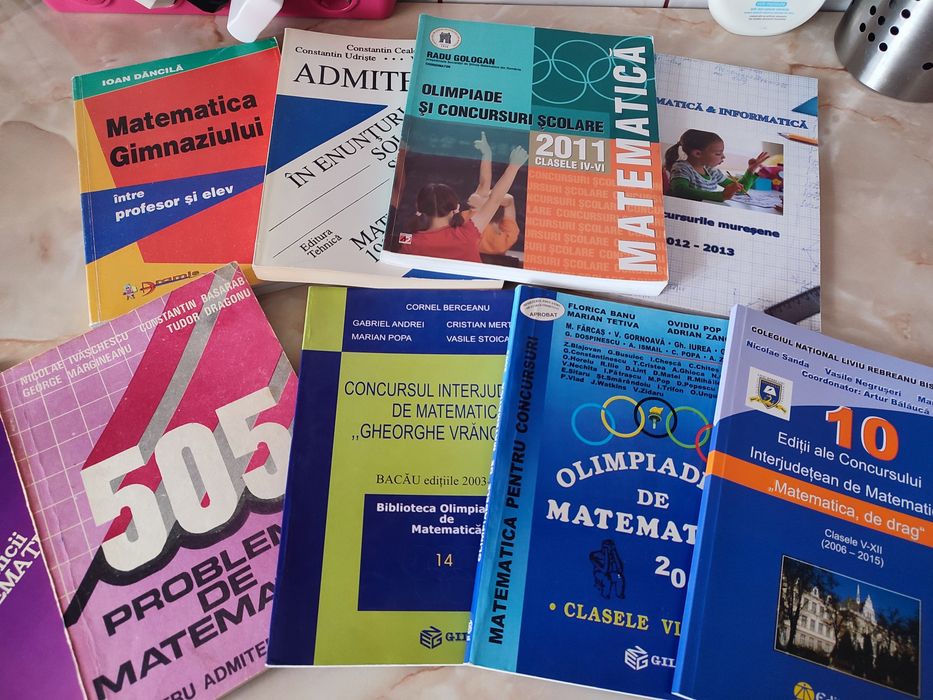 14 Carti de specialitate matematica si fizica