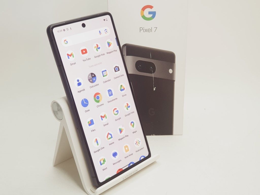 Google Pixel 7 128GB Obsidian 8GB Single, Garantie 12 luni | #D72845