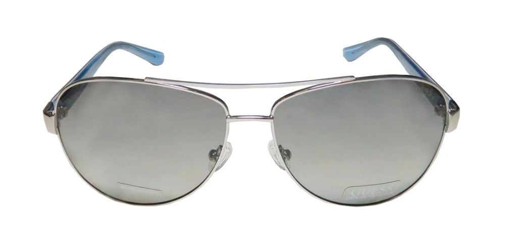 Ochelari de soare Guess Silver Multi Print Aviator