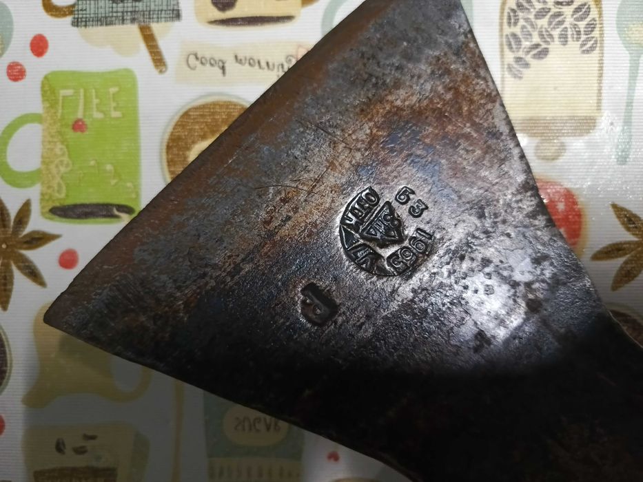 Коллекционный топор ЗИК 1965 года – инструментальная сталь, редкость!