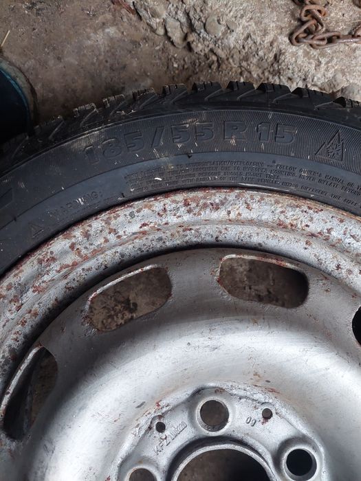 Vând cauciuc de iarna 4 bucăți