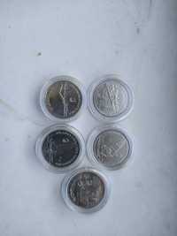 Set 5 monede 10 lei 1996 - Jocurile Olimpice Atlanta - UNC