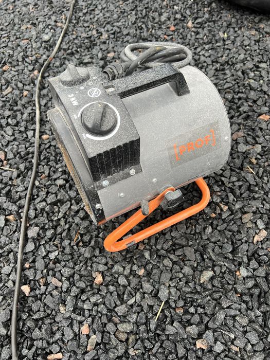 Aerotermă electrică PROF 3 kW, 3 trepte, profesională