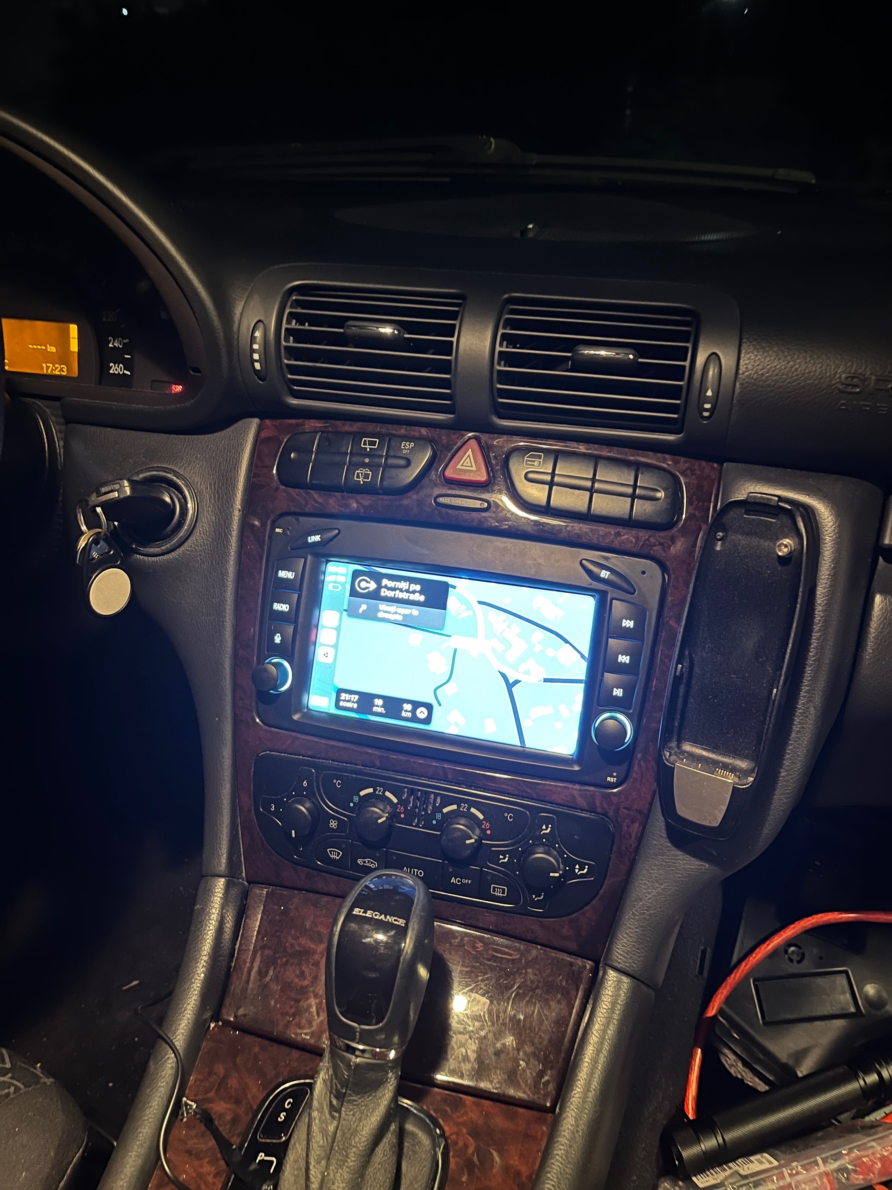 Mercedes 1.8 Kompressors w203 CarPlay