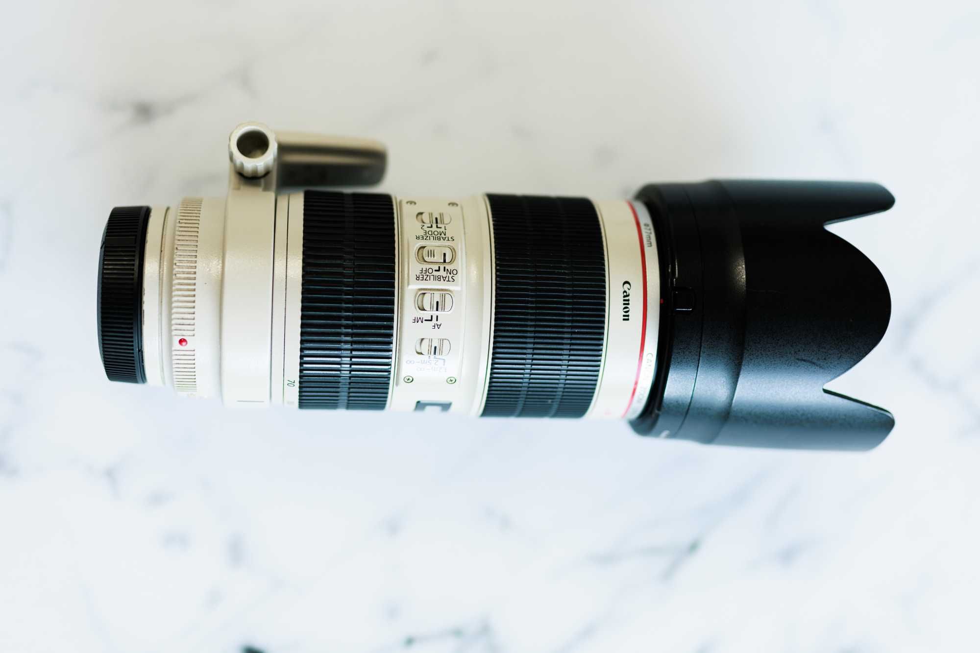 Obiectiv Canon EF 70-200 f/2.8L IS II cu stabilizare de imagine