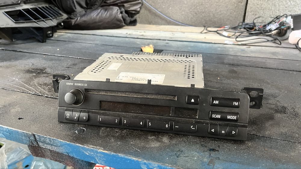 Radio Casetofon Cd player original BMW E46, Business CD AUX