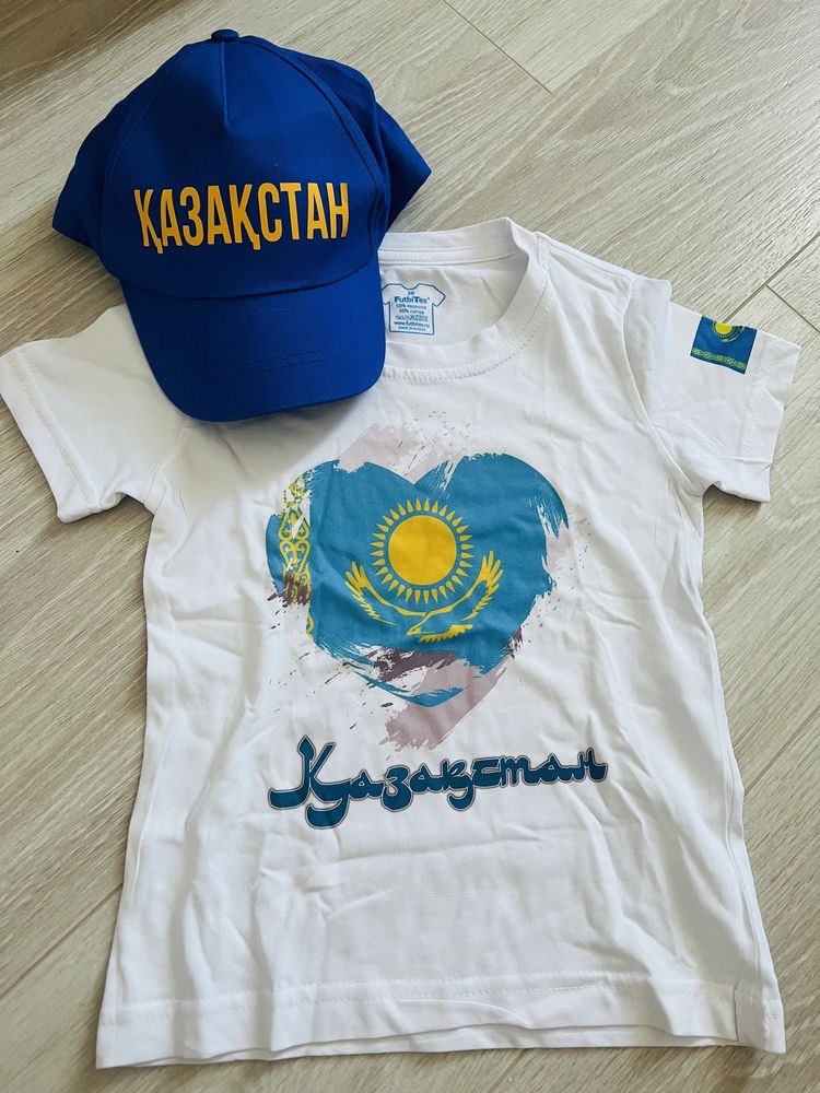 Футболка и кепка Казахстан (Қазақстан)