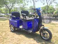 Електрическа Триколки Скутер MaXmotors 1500 W BLUE CARGO