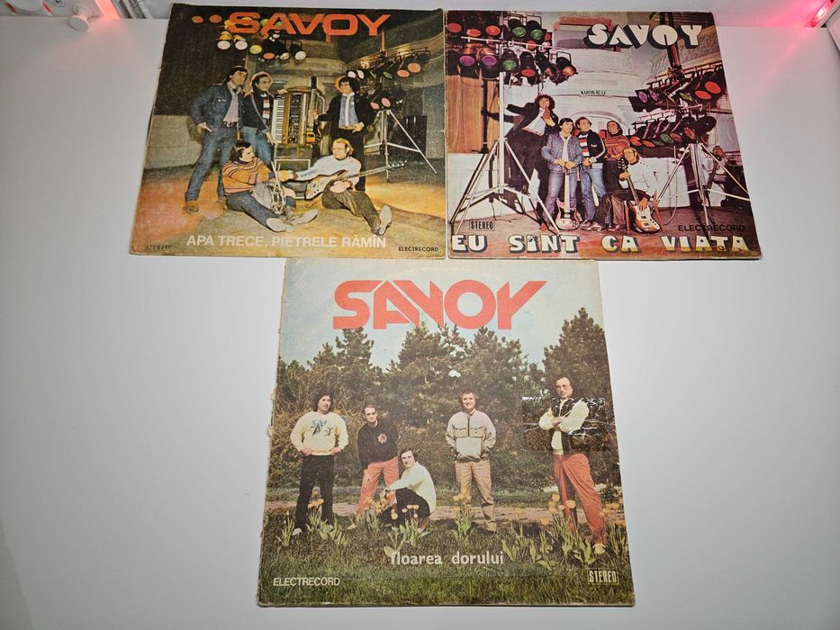 Vand 7 viniluri Savoy