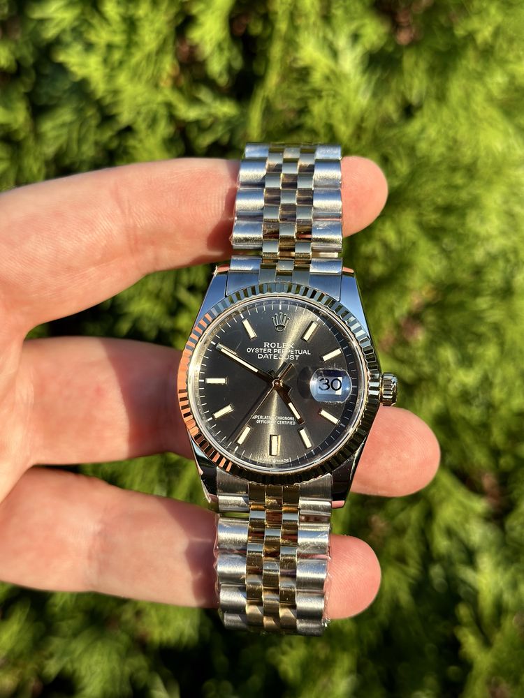 Ceas Rolex Datejust Gray dial 36mm