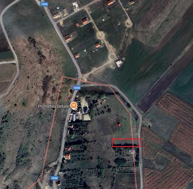 Vand teren intravilan pentru constructie in Aiton