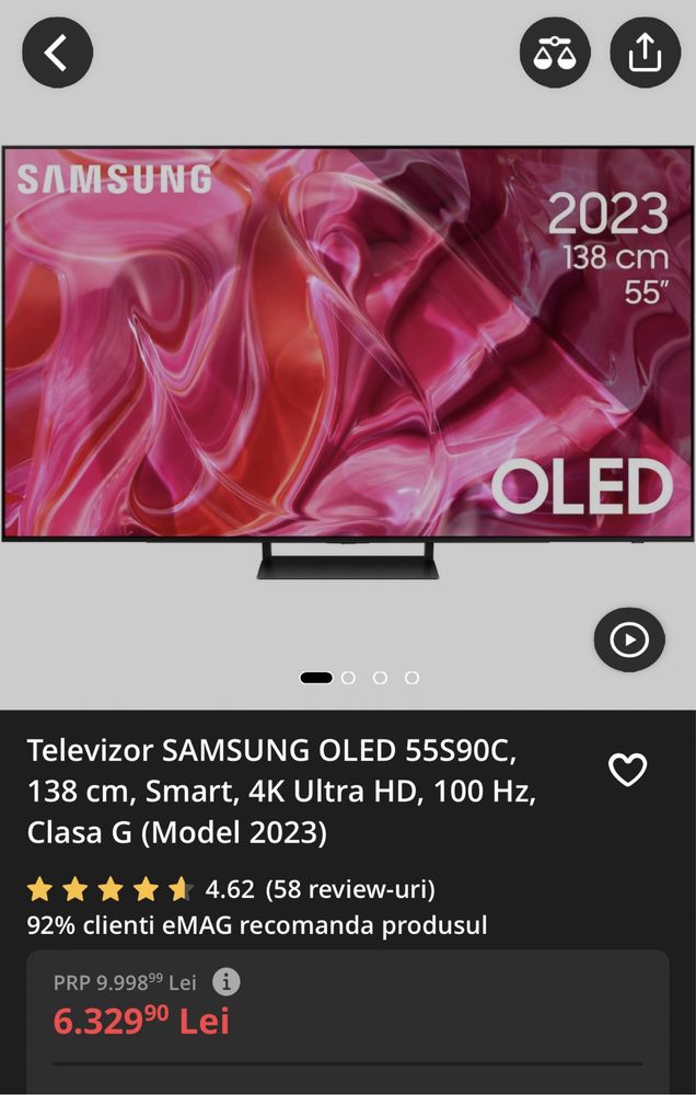 Televizor Samsung Oled 55S90C