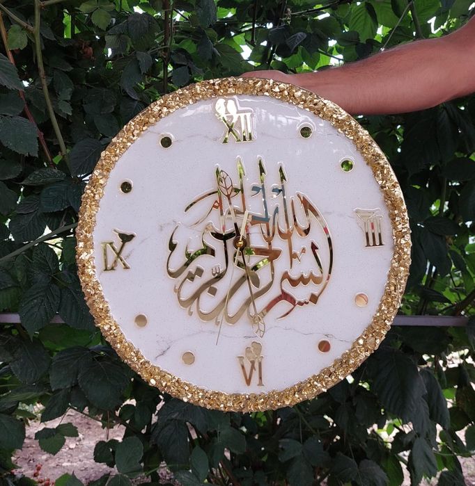 Часы из эпоксидной смолы