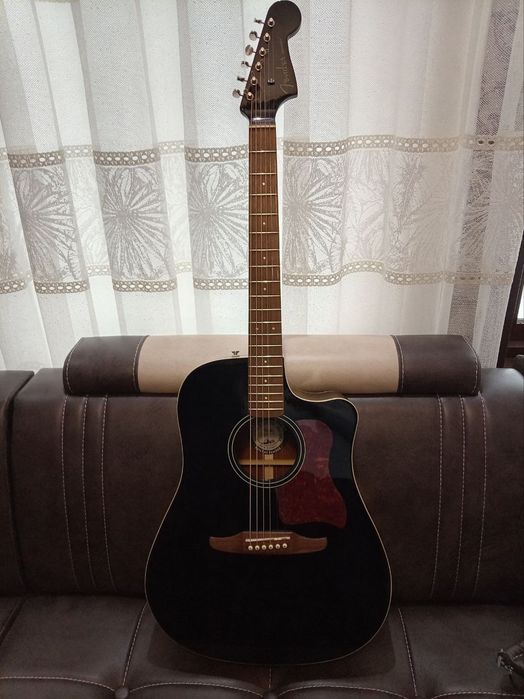 Fender akustik qora guitara xali yengi razmeri 41