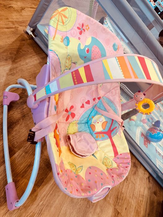 Бебешки шезлонг Moni Merry – Розов