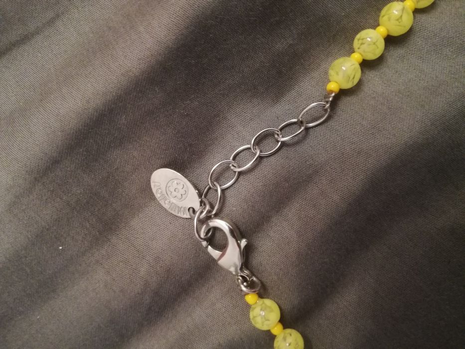 Vand set colier Millefiori, pret 100 lei