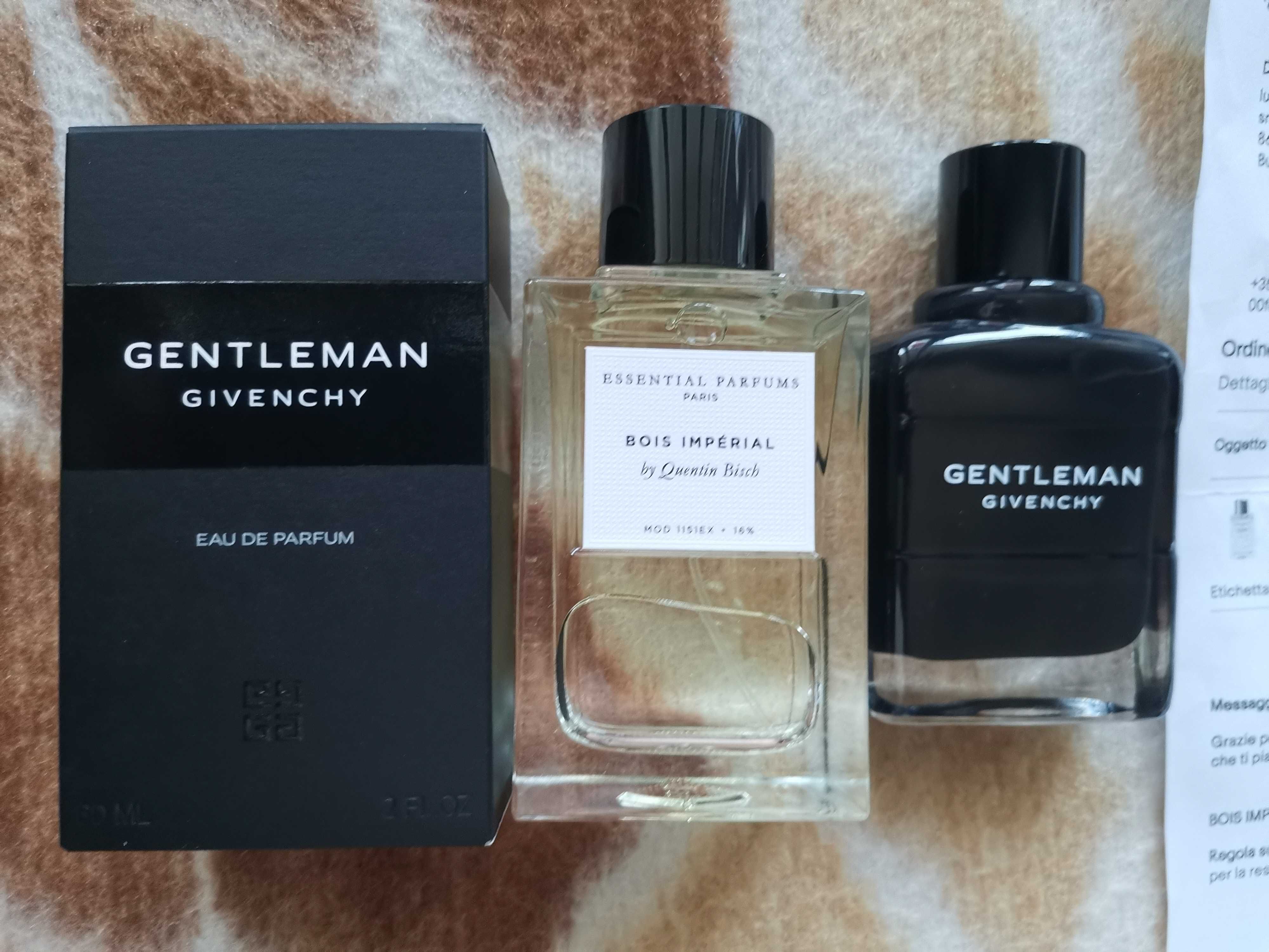 Quentin bisch/ Givenchy genlteman  EDP