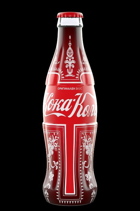 Кока кола бутилки с шевици/Coca cola 0,250ml.