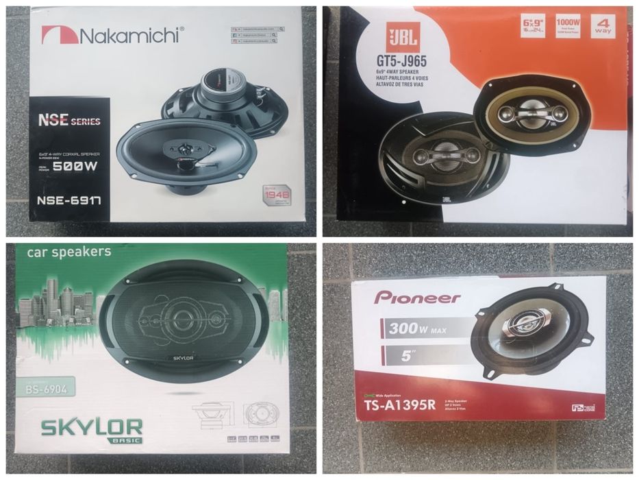 ДЕШЕВО Продам колонки, полки аккустические, антены,рации, туманки и др