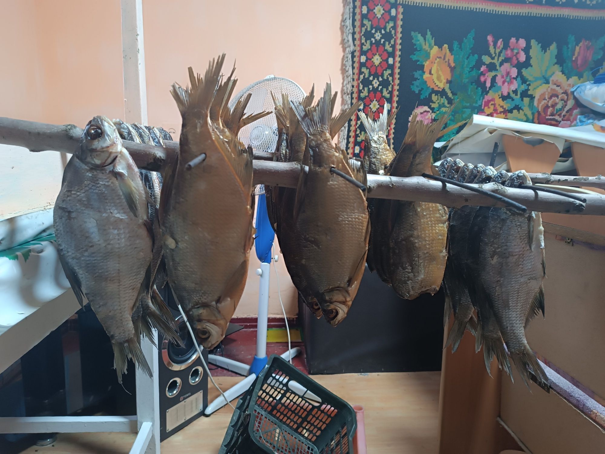 Рыба лещь. Копченая и вялиная.