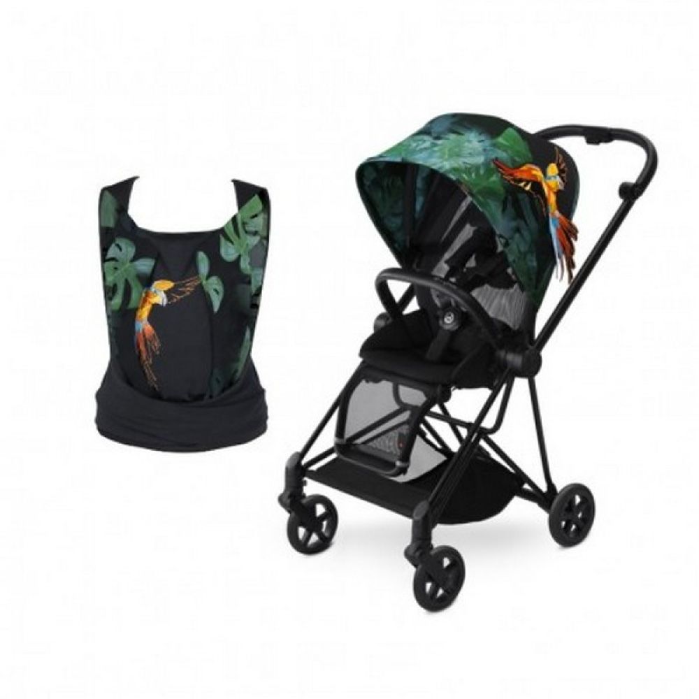 Cybex e-priam platinum Birds of paradise пълен комплект