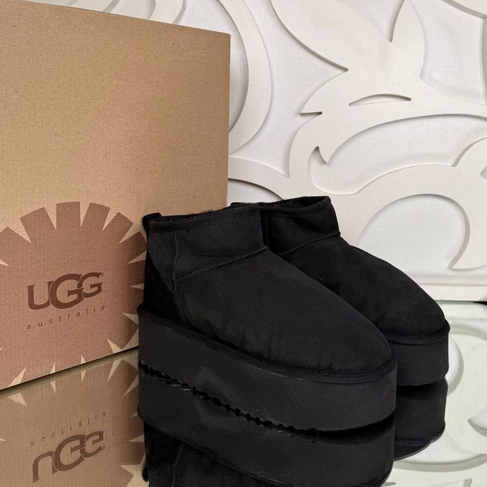 UGG piele și blană naturală, premium, pe comanda