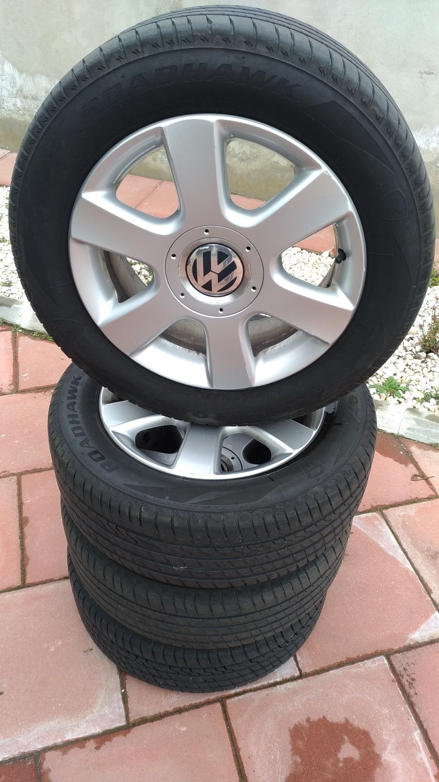 Rot 16"i VW, Audi, Seat, Skoda - set complet