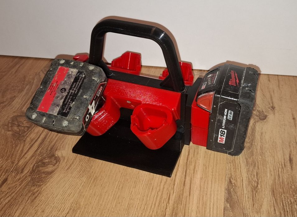 Suport acumulatori milwaukee m12 / m18 Geanta transport