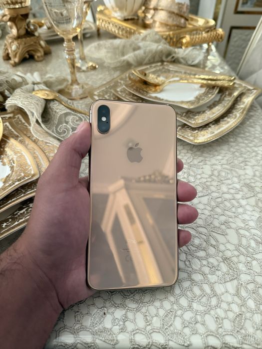 Iphone xs Max ayfon xs Max 64gb GOLD ideal ochilmagan Obmen faqat XSga