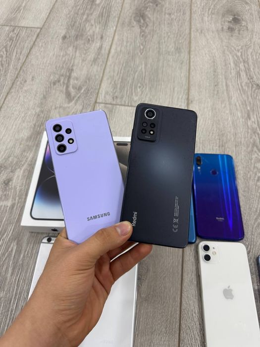 Samsung a52 Redmi not 12 pro Ekran alishkan