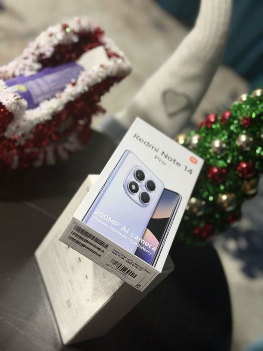 Redmi Note 14 Pro , Negru , 5G , 256GB , Nou sigilat cu garantie .