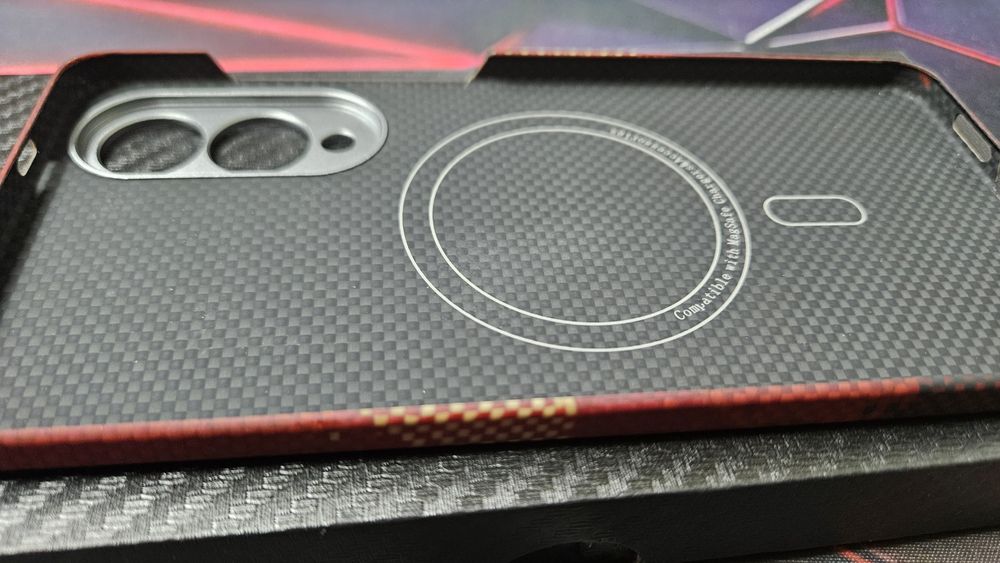 Carcasa Carbon MagSafe Samsung S25 Edge