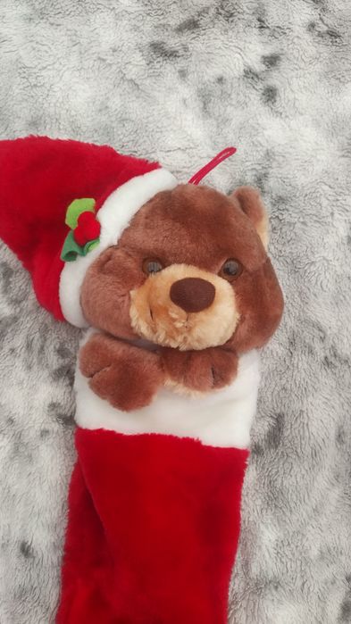 Плюшени еленчета и плюшено мече чорапче