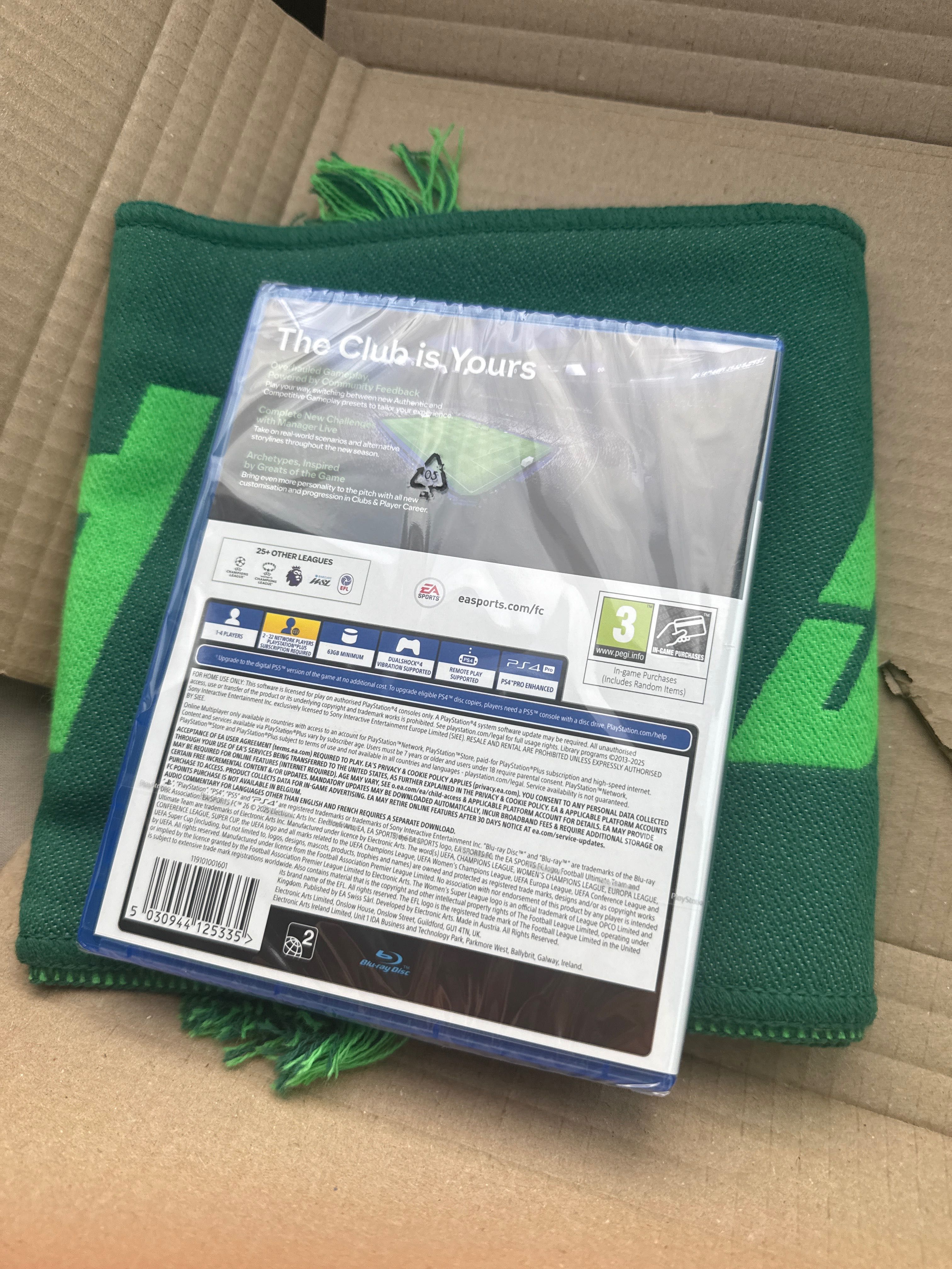Fc26 за ps4 чисто нова