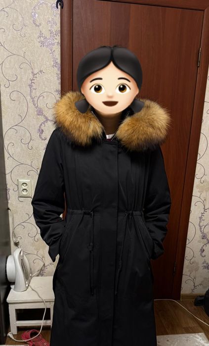 Куртка парка с натуральным мехом