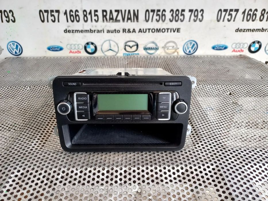 Radio Cd Vw Golf 6 Vl Touran Jetta Caddy Etc - Dezmembrez Arad
