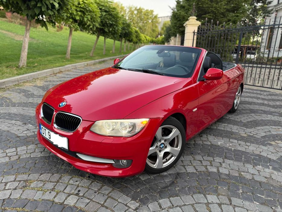 Bmw 320 Cabrio - CULOARE RAR PT RO - 184CP - Rosu MTL - Inmatr. AZI