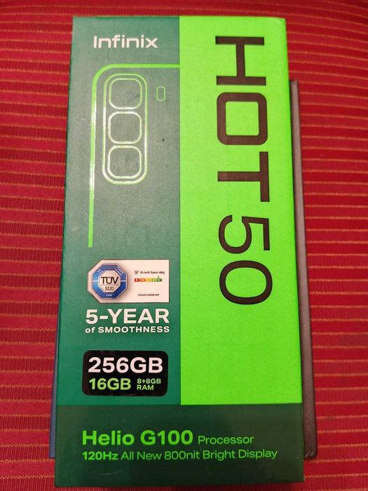 Продам смартфон Infinix Hot 50 в идеальном состоянии.