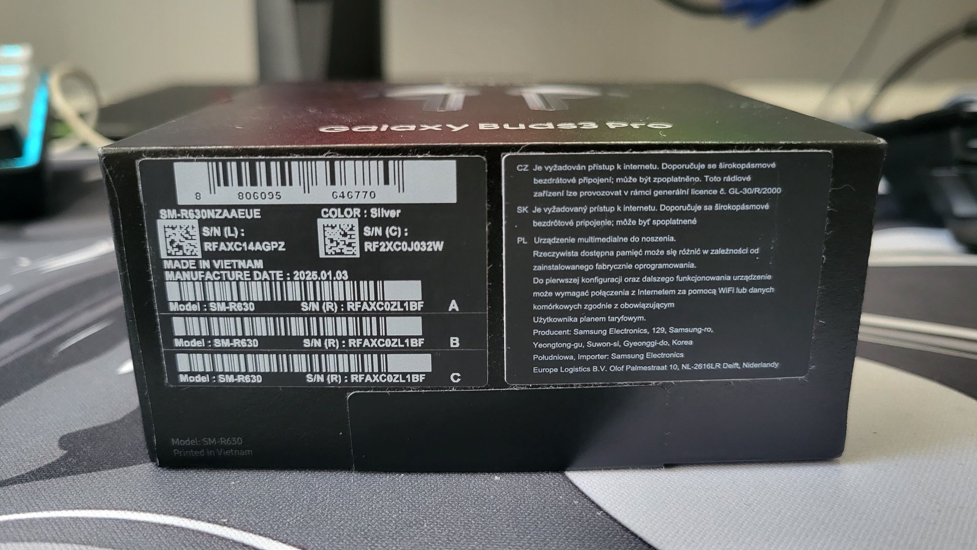 Samsung Galaxy Buds 3 pro