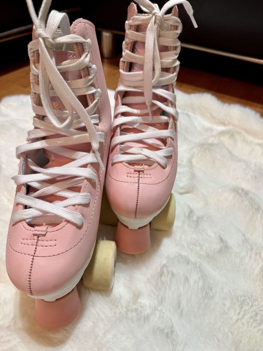 Ролкови кънки за фигурно пързаляне OXELO, QUAD 100,за деца и възрастни