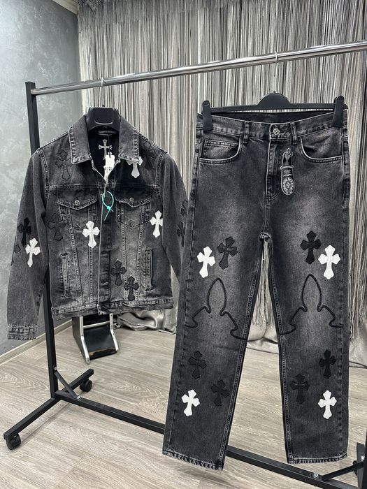 Compleu blugi. Chrome Hearts. Gama luxury.TopQuality