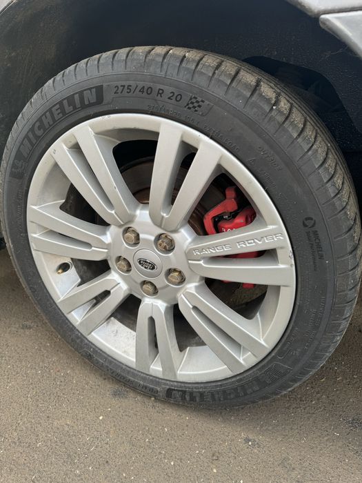 Roti range rover r20 cauciucuri michelin 275/45r20 dot 2022 nerulate